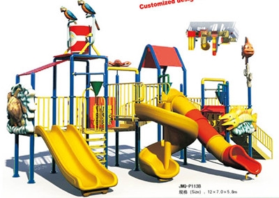不锈钢滑梯品牌就选金米奇康体游乐设备玩具，成就水上乐园设备